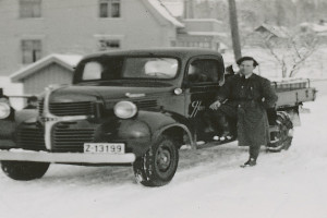 Bilde av Ny Fargo lastebil, 1946 modell